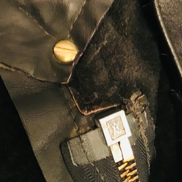 100% HANDMADE LEATHER CHAPS,ANTIQUE, 35 years old. - Picture 7 of 7